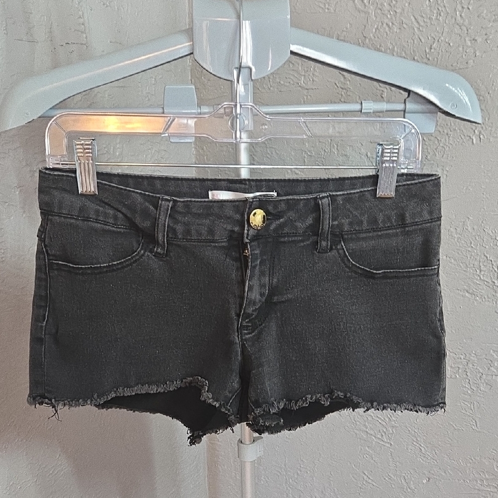 Stylish Black Denim Shorts